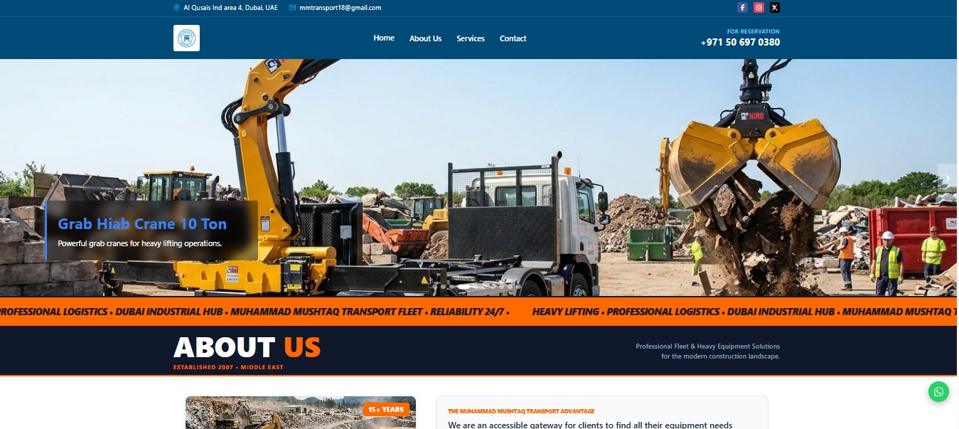 MD Mushtaq Traders | General Trading, Scrap Management & Logistics